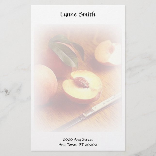 Stationärt personligfoto brevpapper (Framsida)