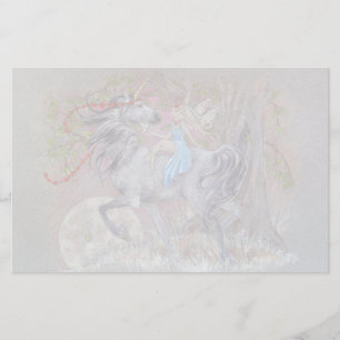 Stationärt - Unicornvalentin Brevpapper
