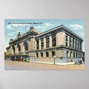 Stationen för NY-centraljärnväg nr. 2 Poster
