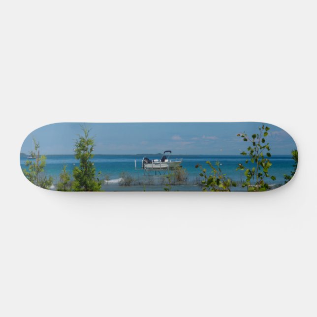 Stationerad på Mackinac Skateboard (Horz)