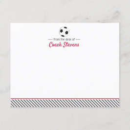 Stationeriet med målarfärg, röd och svart, rand inbjudningar