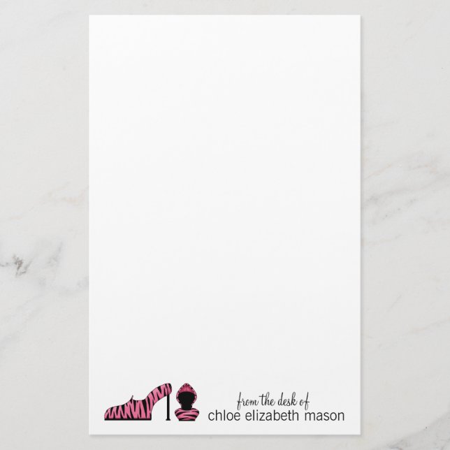 Stationeriet toppen Cute Girly Saker Brevpapper (Framsida)