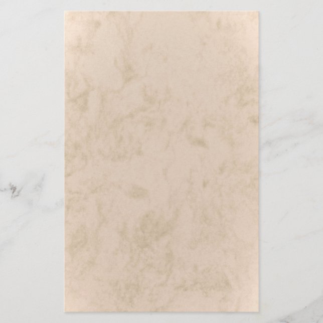 stationery beige marbled brevpapper (Framsida)