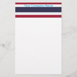 Stationery with Flag of Thailand Brevpapper