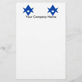 Stationery with Flag of Toyota City, Japan Brevpapper