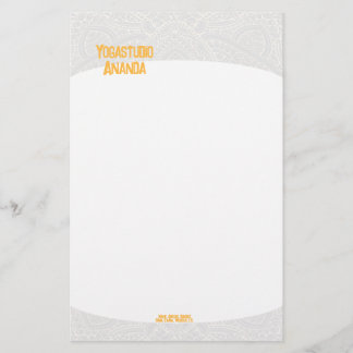 Stationery Yogastudio Briefpapier Brevpapper