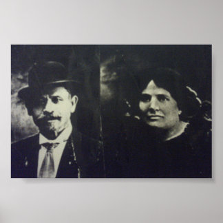Stationschefen och hans fru. poster