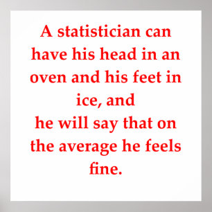 statisitics poster