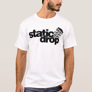 Statisk elektricitet tappar t-shirt