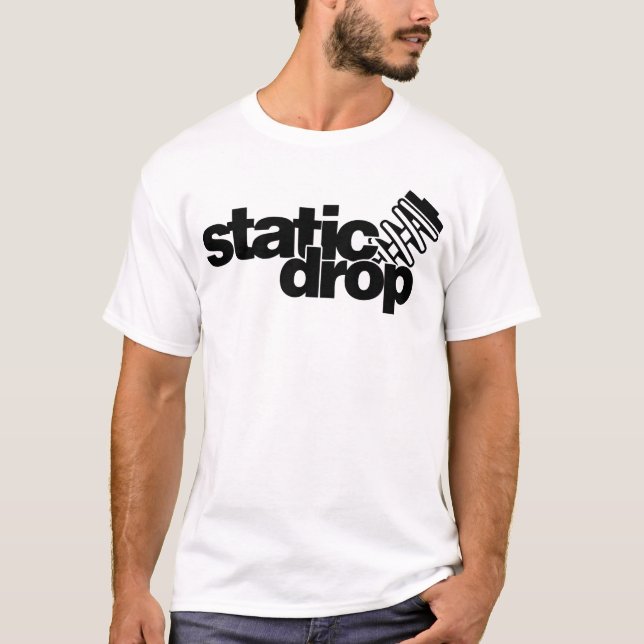 Statisk elektricitet tappar t-shirt (Framsida)