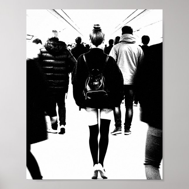 Statisk i strömmen poster (Framsidan)