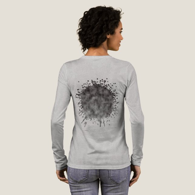 Statisk Sorg T Shirt (Hel baksida)