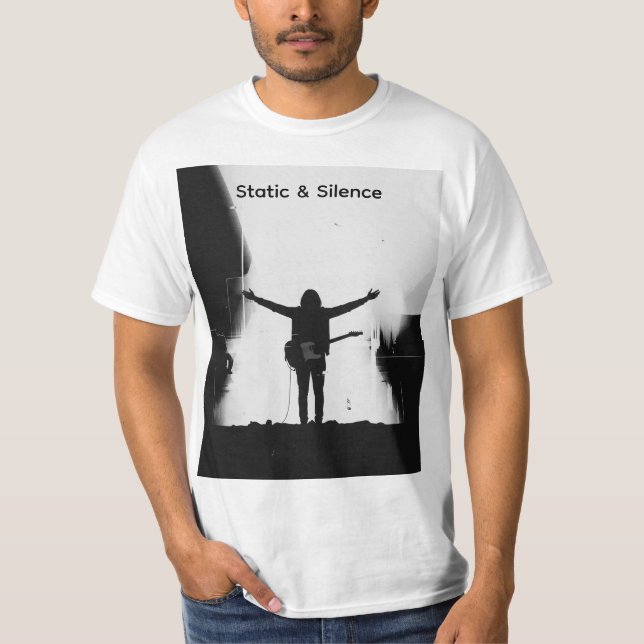 Statisk & Tystnad T Shirt (Framsida)
