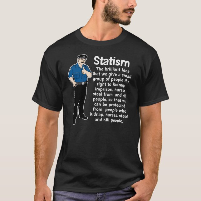 Statismskjortor Tee Shirt (Framsida)