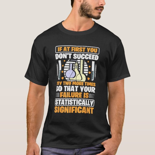 Statistics Science Pun För manar Women Chemistry T Shirt (Framsida)