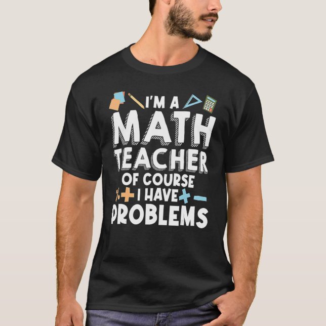 Statistik för matematik för matematik för matemati t shirt (Framsida)