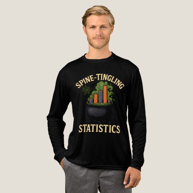 Statistik för snurrning, Math Cauldron Pub Graph T Shirt (Hel framsida)