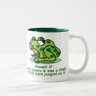 Statistik Froggie Två-Tonad Mugg