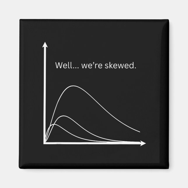 Statistik Högstadielärare Skev Algebra Magnet (Framsidan)