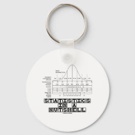 Statistik i ett Nutshell (Stats Chost Lakan) Nyckelring
