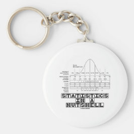 Statistik i ett Nutshell (Stats Chost Lakan) Nyckelring