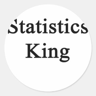 Statistik Kung Runt Klistermärke