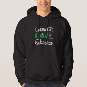 Statistik över matematikdatatekniker hoodie
