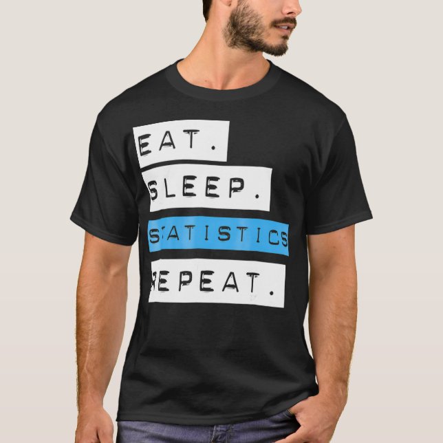 Statistik över omloppsviloläge Upprepa skirt - Fun T Shirt (Framsida)