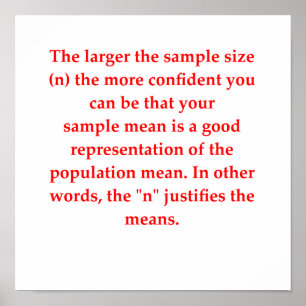 statistik poster
