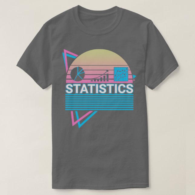 Statistik - retro t shirt (Design framsida)