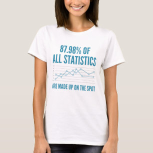 Statistik sammanställs t shirt