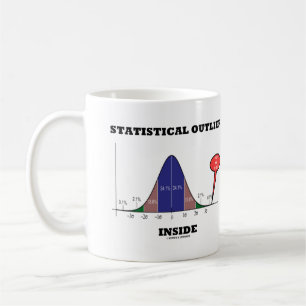 Statistik utanför dig som finns i Humor Kaffemugg