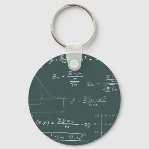 Statistikblackboard Nyckelring