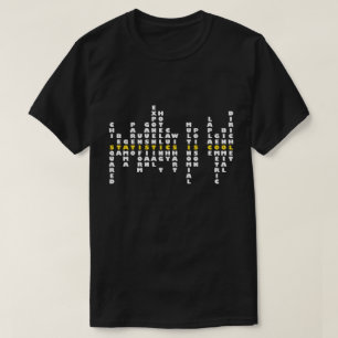 Statistiken är den kalla T-tröja (mörk färg) T Shirt