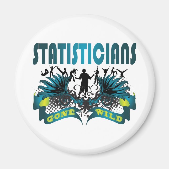 Statistiker Borta Vild Magnet (Framsidan)