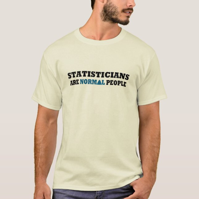 Statistiker T-shirt (Framsida)