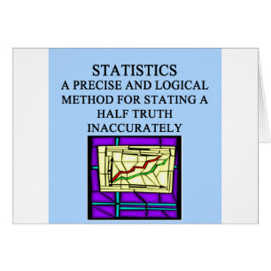 STATISTIKstatisticianhumor Hälsningskort