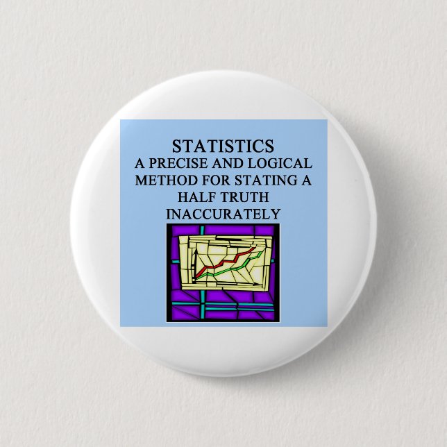 STATISTIKstatisticianhumor Knapp (Framsida)