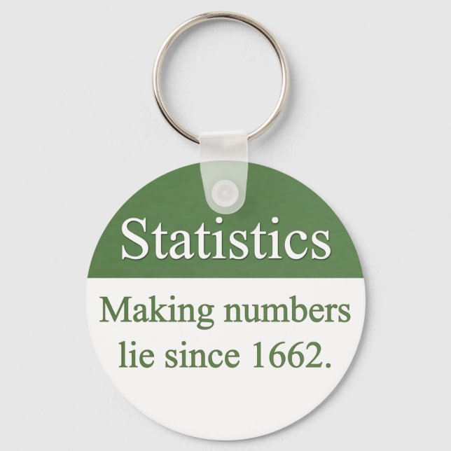 Statistisk nyckelkedja nyckelring (Framsida)
