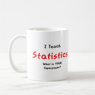 statistisk undervisning kaffemugg