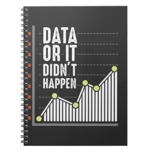 Statistiska statistikforskare för databeteende anteckningsbok
