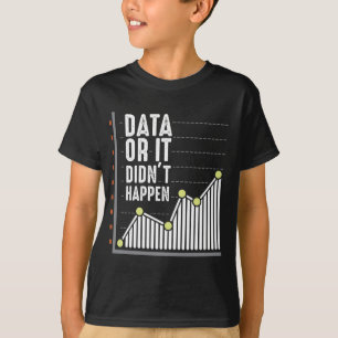 Statistiska statistikforskare för databeteende t shirt