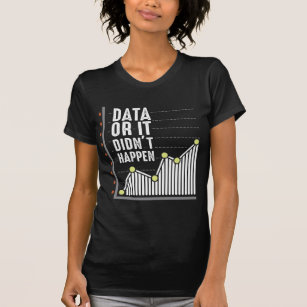 Statistiska statistikforskare för databeteende t shirt