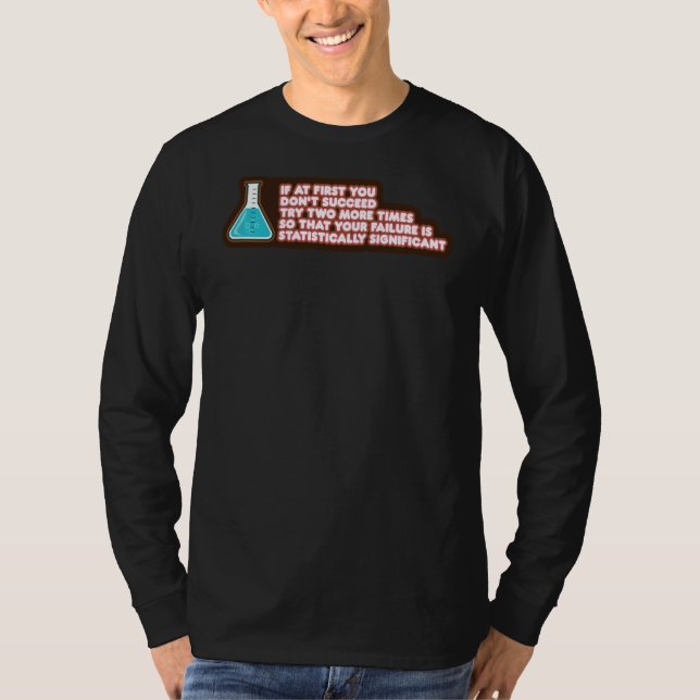 Statistiskt signifikant kemi t shirt (Framsida)