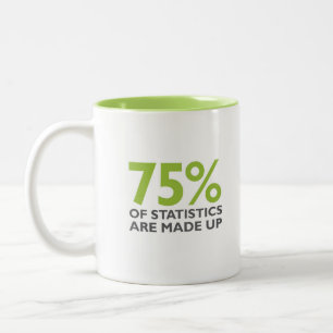 Statistiskt tala Två-Tonad mugg
