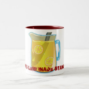 Stativ .com för Lemonade för Lemonadekaffemugg Två-Tonad Mugg