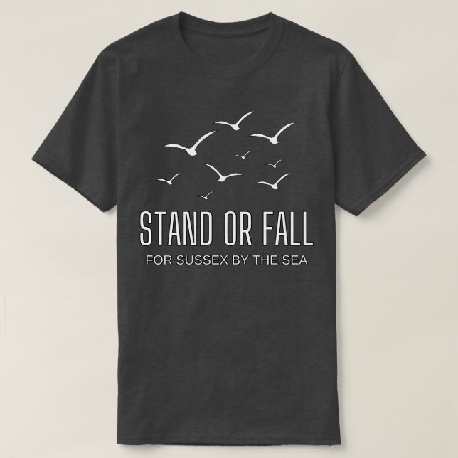 Stativ eller Fall T Shirt (Design framsida)