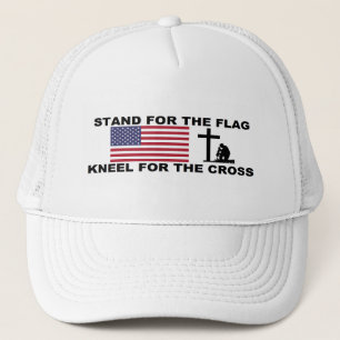 STATIV FÖR FLAGGA, KNÄFALLER FÖR DEN ARGA HATTE KEPS