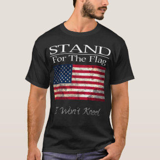 Stativ för flagga som jag ska för att inte tee shirt
