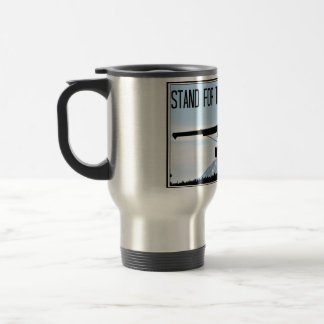 Stativ för manen i svart travel mug resemugg